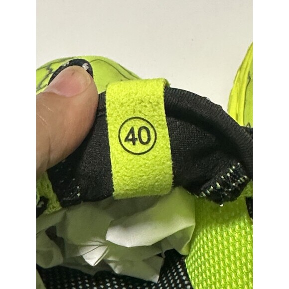 Bronax Men's Yellow & Black Lightning Blade Sneakers Size 7.5 (40) - Picture 5 of 6